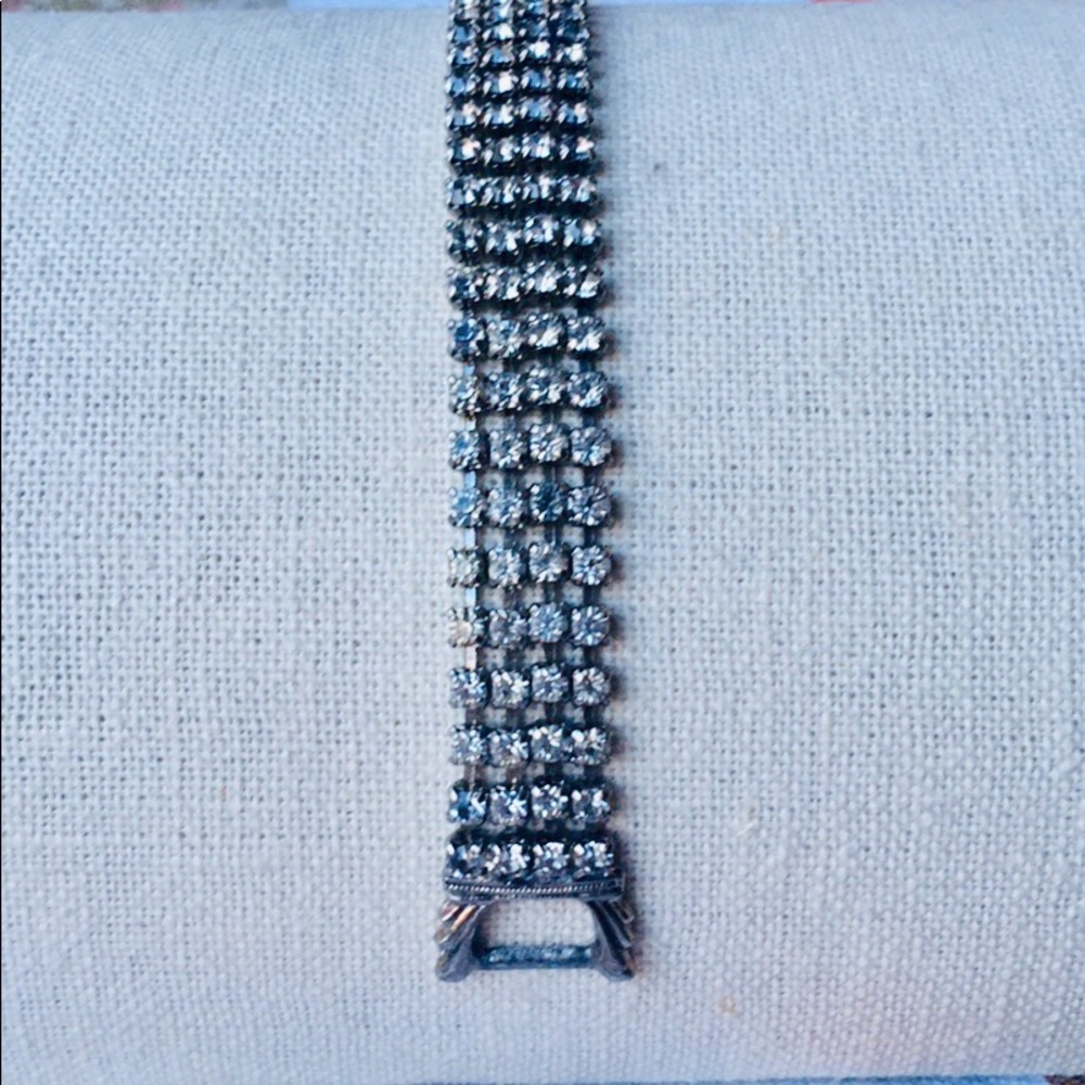 Beautiful Vintage Faux Diamond Bracelet